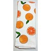 KITCHENAID KITCHEN TOWELS (2) ORANGES TEXTURED 100% COTTON TERRY NIP
