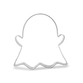 Keewah Ghost Cookie Cutter, 4.5”, Stainless Steel