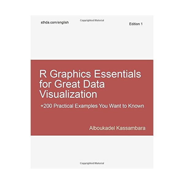 R Graphics Essentials for Great Data Visualization: +200 Practical Examples