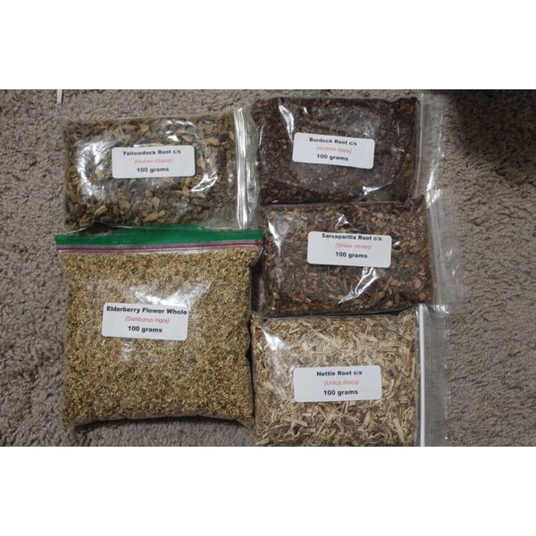 Unbranded 5 Herbs Package 100 gram