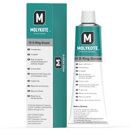 Molykote 55 O-Ring Grease 100g Lubricant Used to Protect and lubricate Seals Such as O-Rings to Prevent Leakage and Extend Seal Life, Anti-wear Resistant to high and Low temperatures