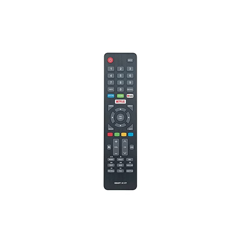 AULCMEET SMART-43XT Replacement Remote Control Compatible with Dyon 4K OLED