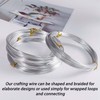 3 PCS Aluminum Craft Wires, 2mm*10m, 1.5mm*10m, 1mm*10m Modelling Armature