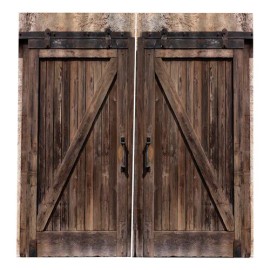 . Cortinas Semiopacas Madera 3d Estar Dormitorio 170 200