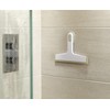 Joseph Joseph Duo Slimline Shower Squeegee with Suction-Cup Holder, Shower