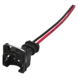 2024 Upgraded 8-Pack Fuel Injector Connector Wiring Plugs Clips Fit for EV1 OBD1 Pigtail Cut & Splice