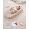 Blissful Diary Muslin Baby Changing Pad with Waterproof Lining Foam,