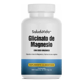 Glicinato De Magnesio - 300 Cápsulas - S&v