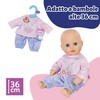 BABY born Tuta sportiva – Completo per bambola con maglia