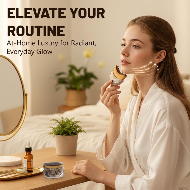 EAVUYIS Lymphatic Brushes Face, Lymphatic Face Brush, Lymphatic Drainage Brush