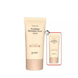 Goodal 구달 어성초 진정 블레미쉬 커버 선 비비 뉴트럴 베이지 50ml(+미니 25ml) Goodall Mugwort Calming Blemish Cover Sun BB Neutral Beige 50ml (+Mini 25ml) [Neutral Beige 50ml + Mini 25ml]