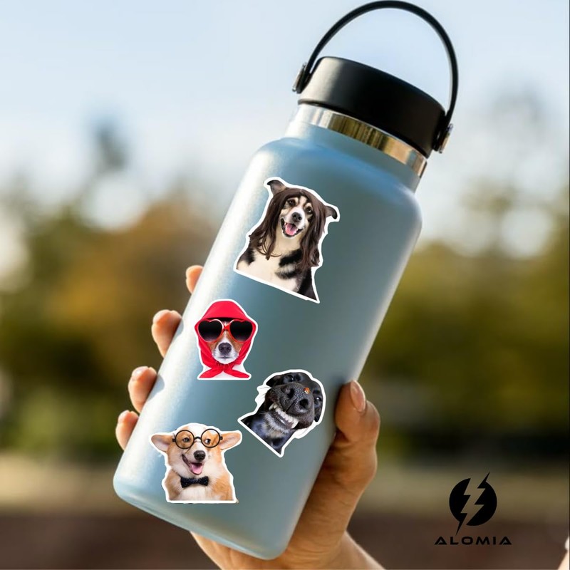 Alomia Stickers y Pegatinas de Vinilo 50 Pack. Pegatinas con