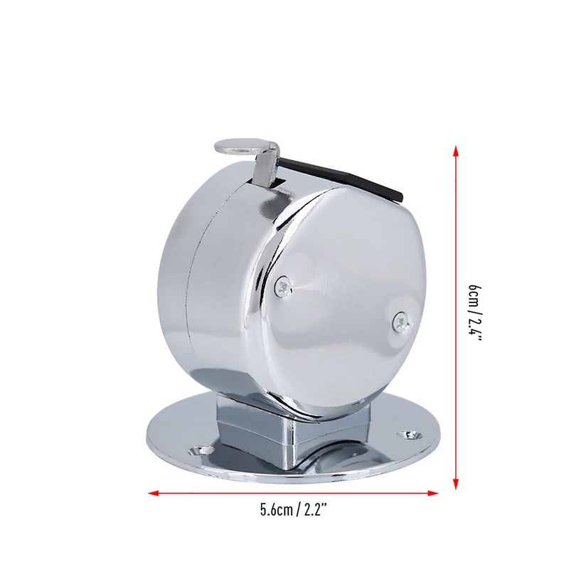 Ejoyous 4 Digit Click Counter, Silver Manual Counter with Ring,