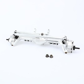 RCAWD Front Portal Axles Assembly for SCX10 III Base Camp, Capra 1.9 4WS, Capra 1.9 4WD, UTB10 Capra 1.9 Unlimited Upgrades Part Silver