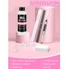 EBANKU Poly Gel Slip Solution Kit - 75ml Anti-Stick Nail