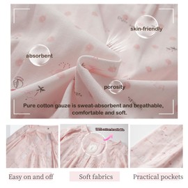 Patient gown,Bedridden Patient Clothes,Tear Away Nursing Clothes with 2 Sides Magic Stickers for Post-Surgery,Incontinence Dialysis Elderly Home Care,Full Open Rip Off Nursing Clothes with Pocket