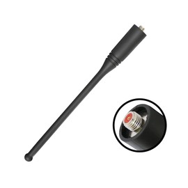 RAN4031A UHF Antenna 403-470MHz for RDU4160D, RDV5100, CP110, RDU2080D Radios | 6.5 Inch Flexible Whip Replacement