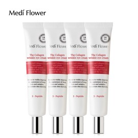 Mediflower Medi Flower The Collagen Wrinkle Improvement Eye Cream 40mlx4 / 메디플라워 더 콜라겐 주름개선 아이크림 40mlx4개