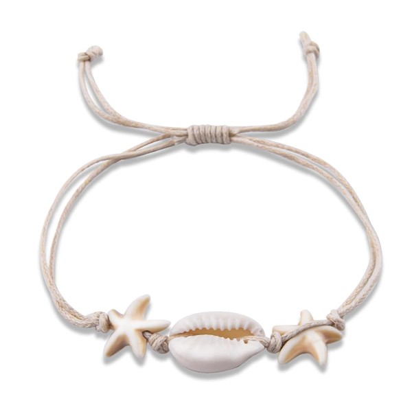 Beach Shell Bracelet for Women women Seashell Beaded Anklet for