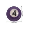 Mikinona 1 Set Mini Billiard Balls Set of Durable Resin