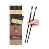 10 Pairs Fiberglass Alloy Chopsticks - Reusable Chopsticks Dishwasher Safe