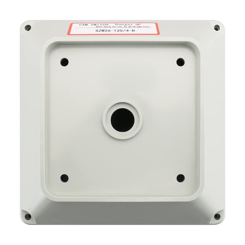 Baomain Master Switch Exterior Box, Protective Enclosure for LW28-125/4 Rotary