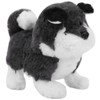 Electric Stimulation Plush Toy Pomeranian Pet Toy Husky Stuffed Animals