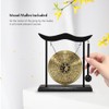 Mini Desktop Gong Table Wind Chime Percussion Instruments with Mallet