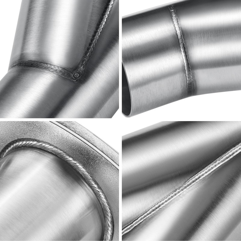 SPELAB Electric Exhaust Cutout 3.0 Inch with Elbow Muffler Exhaust