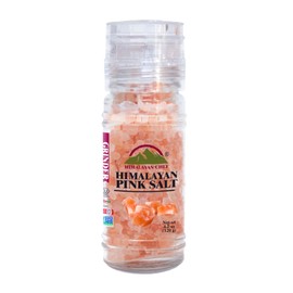 Himalayan Chef Pink Salt Coarse Refillable Grinder, 4.2 Ounce (Pack of 1)
