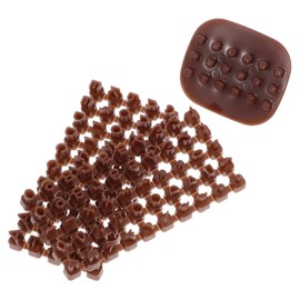 iplusmile 3pcs Mini Polymer Clay Letter Stamps Easy to Use Printed Stamps for Crafting DIY Projects and Pottery Fun Alphabet and Number Printing Molds for Adults