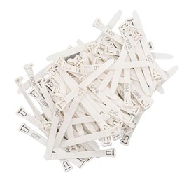 ZJchao Bandas para Patas de Pollo, Bandas Numeradas para Identificación de Pollo, Etiquetas 1-100, Anillos para Patas de Aves de Corral, Pollitos de P