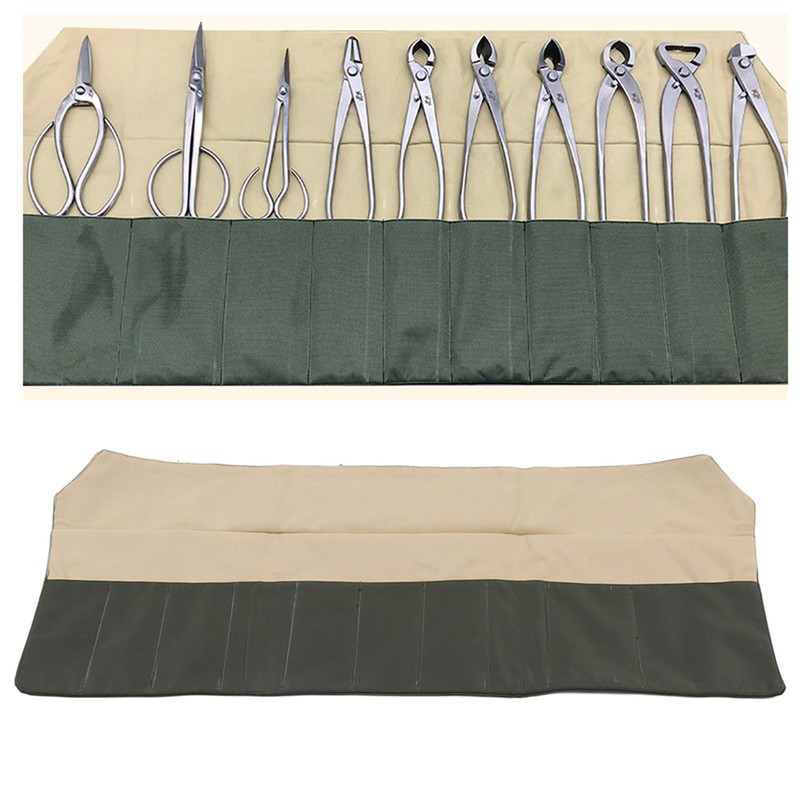 Bonsai Tool Bag Waterproof Canvas Multifunction Durable Compact Bonsai Tool