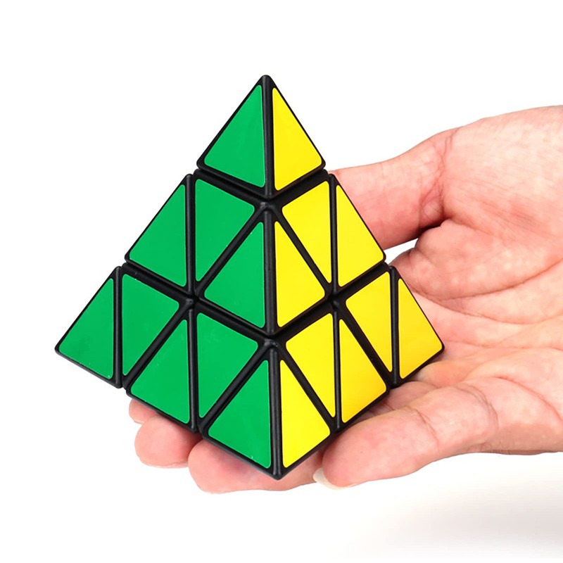 Pyramid Speed Cube Brain Teasers 3X3X3 Speed Cube Triangle Puzzle