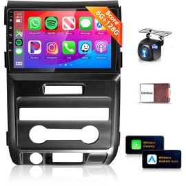 8Core 2G+64G Radio for Ford F150 F-150 2008-2014 DSP 46EQ Car Stereo Wireless CarPlay 9inch 1280x720P IPS Touchscreen 5.0Bluetooth GPS 63UIs FM/RDS Android Auto Mirrorlink WiFi AHD Backup Camera