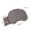 USB Heating Cushion Pad Irregular Lightweight Camouflage Pattern Comfortable Heated