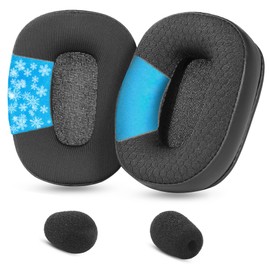 YunYiYi B450XT Replacement Earpads Compatible with BlueParrott B450-XT/B550-XT/B450 Noise Cancelling Headset Ear Pads with Softer Memory Foam High Density Noise Cancelling Foam Added Thickness
