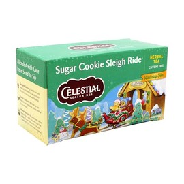 Celestial Seasonings Sugar Cookie Sleigh Ride Tea Bags, 20 ct