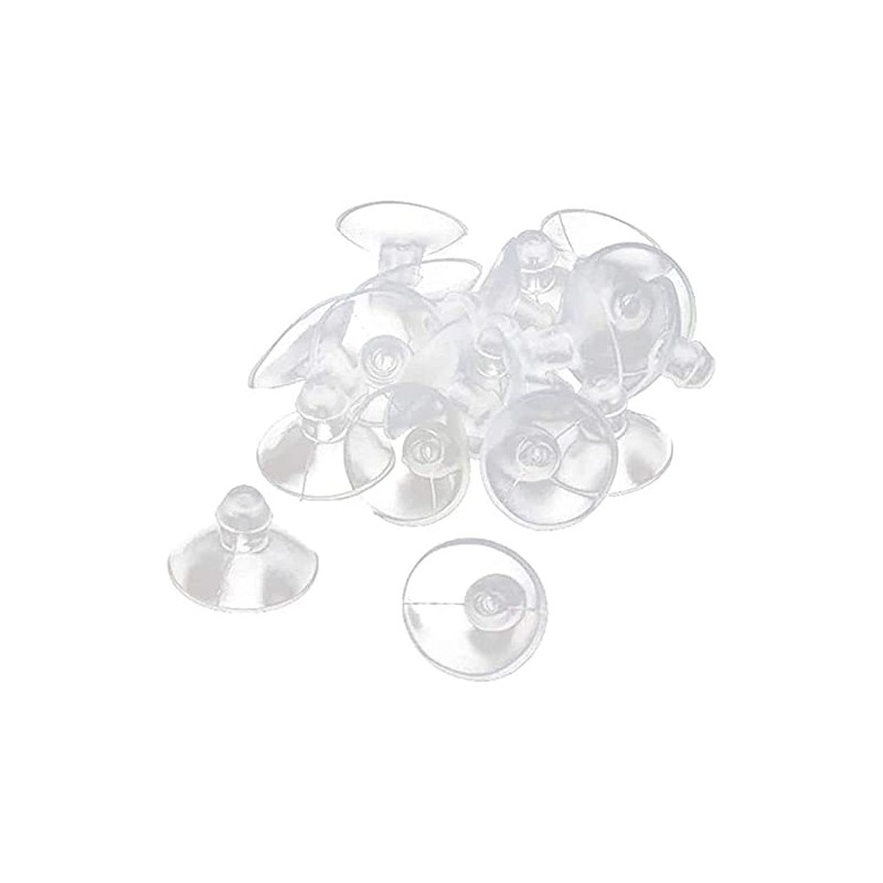 TANGMENGXI 20PCS 18mm/0.7" Furniture Desk Glass Transparent Anti-Collision Suction Cups