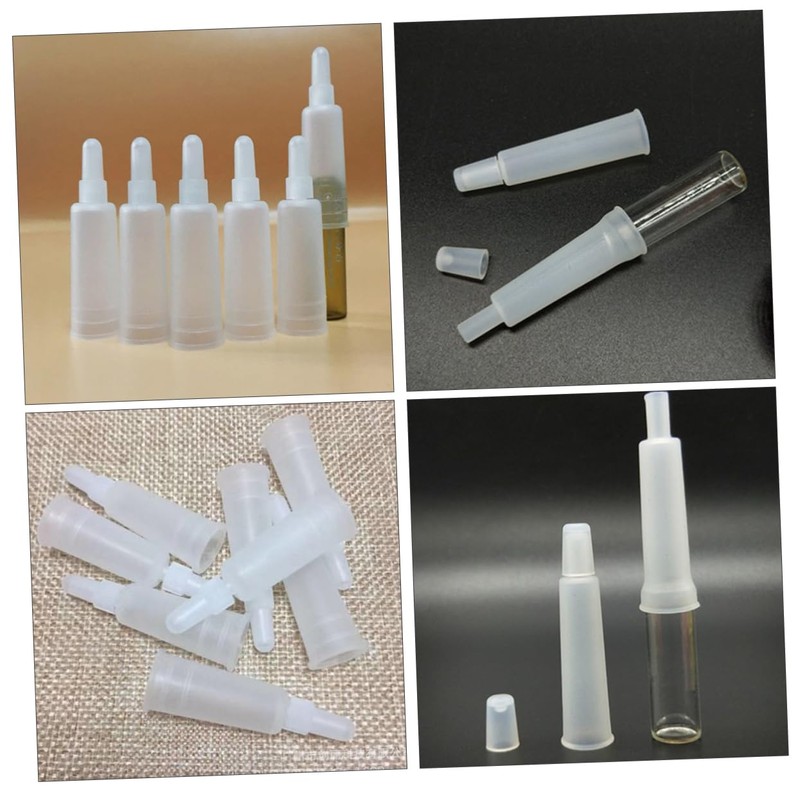 FOMIYES 25pcs Ampoule Bottle Drop Covers for Women Skincare Hyaluronic