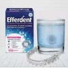 2x Efferdent Complete Clean Anti-Bacterial Daily Denture Cleanser Tablets 204Ct