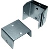 Fence Pancel Bracket Fixings Galvanised Panel Clip Pack of 24