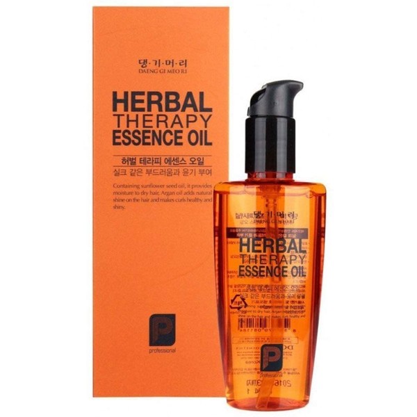 Daeng Gi Meo Ri- Professional Herbal Therapy Essence Oil, Intensively Nourishing and Protecting Hair, Soft and Smooth Hair, Creating a Thin Layer on the Surface of Each Hair, 140 ml