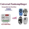 Universal receiver compatible with Doorhan 433.92 MHz remote control. 2