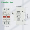 Wengart Fuse Socket RT18-32X, Suitable for RT18 RO15, 2-Pin 10