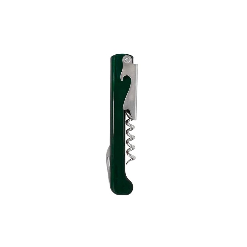 Franmara Capitano Waiter's Corkscrew, Standard ABS Handle (Dark Green)