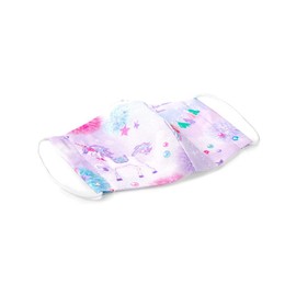 マスク 女の子 抗菌 2枚セット 洗える 立体 布 ユニコーンファンタジー カラフルキャンディスタイル N5331702