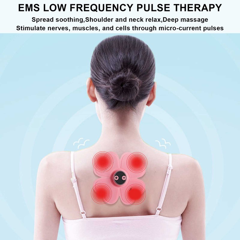 Massage Stickers Kit MultiFunction Cervical Spine Shoulder Waist Back Pulse