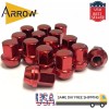 ARROW 24x Red M14x1.5 OEM Factory Style Lug Nut 7/8"