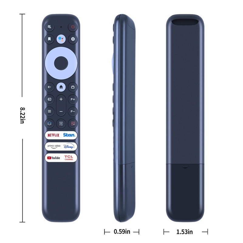 RC902V FAR1 Voice Replacement Remote for TCL Smart TV Remote